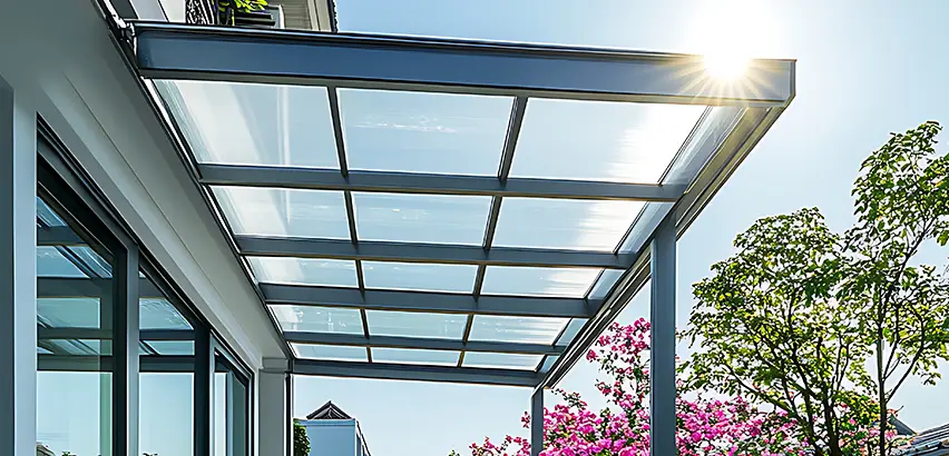 Glass Patio Roof Installation in Elmhurst