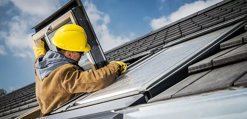Skylight Flashing Repair in Elmhurst