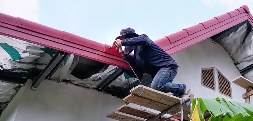 Residential Wind Damage Roof Repair in Elmhurst